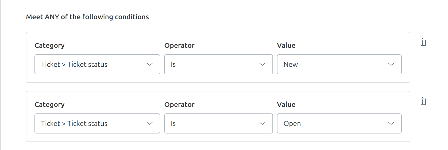 Zendesk triggers